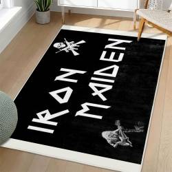 Iron Maiden Area Rug Non-slip Heavy Metal Music Carpet Gift Idea For Fans IM138