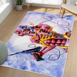 Iron Maiden Area Rug Non-slip Heavy Metal Music Carpet Gift Idea For Fans IM139