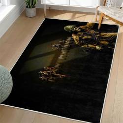 Iron Maiden Area Rug Non-slip Heavy Metal Music Carpet Gift Idea For Fans IM150