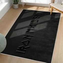 Iron Maiden Area Rug Non-slip Heavy Metal Music Carpet Gift Idea For Fans IM160
