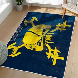 Iron Maiden Area Rug Non-slip Heavy Metal Music Carpet Gift Idea For Fans IM161