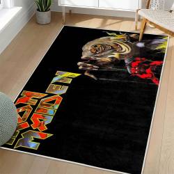Iron Maiden Area Rug Non-slip Heavy Metal Music Carpet Gift Idea For Fans IM175