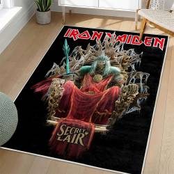 Iron Maiden Area Rug Non-slip Heavy Metal Music Carpet Gift Idea For Fans IM48