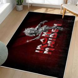 Iron Maiden Area Rug Non-slip Heavy Metal Music Carpet Gift Idea For Fans IM61