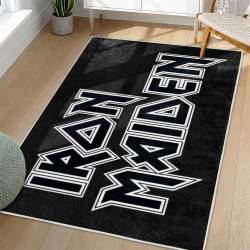 Iron Maiden Area Rug Non-slip Heavy Metal Music Carpet Gift Idea For Fans IM94