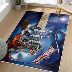 Judas Priest Area Rug Non-slip Heavy Metal Music Carpet Gift Idea For Fans JPR46