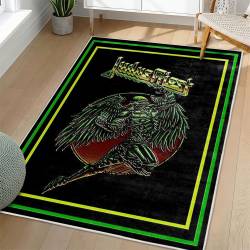 Judas Priest Area Rug Non-slip Heavy Metal Music Carpet Gift Idea For Fans JPR53