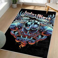 Judas Priest Area Rug Non-slip Heavy Metal Music Carpet Gift Idea For Fans JPR55