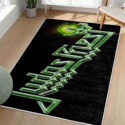 Judas Priest Area Rug Non-slip Heavy Metal Music Carpet Gift Idea For Fans JPR59