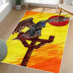 Judas Priest Area Rug Non-slip Heavy Metal Music Carpet Gift Idea For Fans JPR61