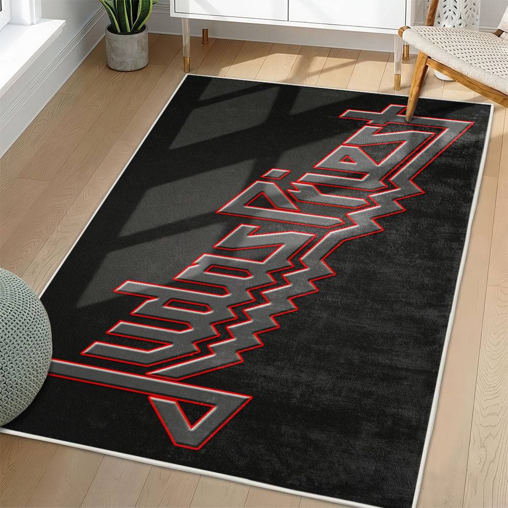 Judas Priest Area Rug Non-slip Heavy Metal Music Carpet Gift Idea For Fans JPR68