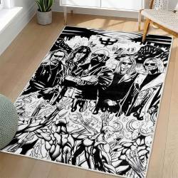 Judas Priest Area Rug Non-slip Heavy Metal Music Carpet Gift Idea For Fans JPR73