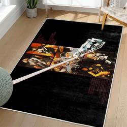 Judas Priest Area Rug Non-slip Heavy Metal Music Carpet Gift Idea For Fans JPR77
