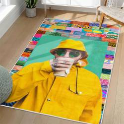 Mac Miller Area Rug Non-slip Music Rapper Carpet Gift Idea For Fans ML106