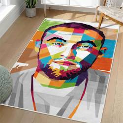 Mac Miller Area Rug Non-slip Music Rapper Carpet Gift Idea For Fans ML109