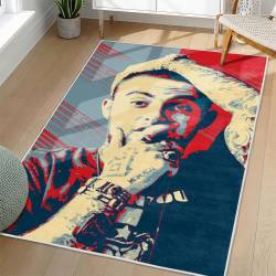 Mac Miller Area Rug Non-slip Music Rapper Carpet Gift Idea For Fans ML114