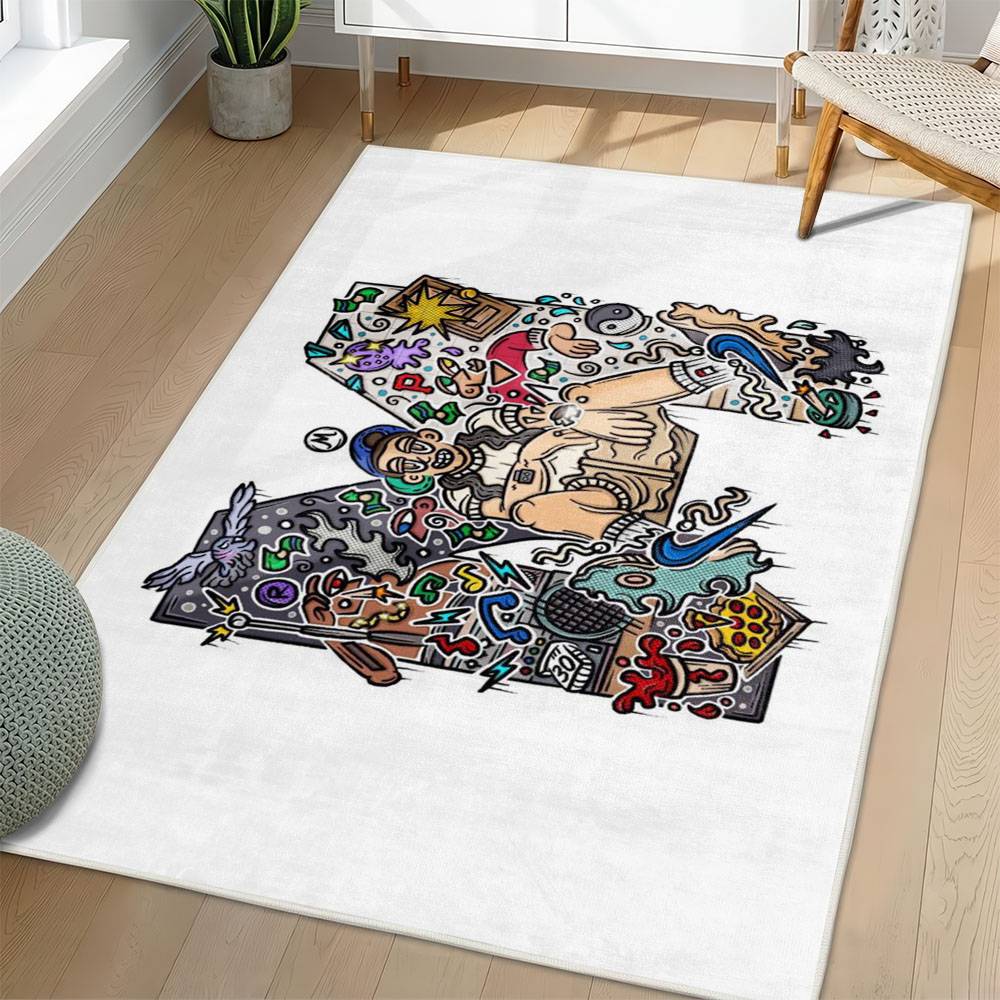 Mac Miller Area Rug Non-slip Music Rapper Carpet Gift Idea For Fans ML117