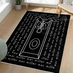 Mac Miller Area Rug Non-slip Music Rapper Carpet Gift Idea For Fans ML121