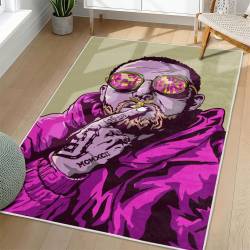 Mac Miller Area Rug Non-slip Music Rapper Carpet Gift Idea For Fans ML123