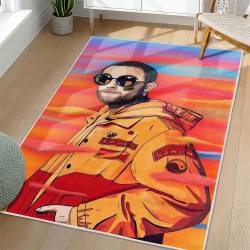 Mac Miller Area Rug Non-slip Music Rapper Carpet Gift Idea For Fans ML129