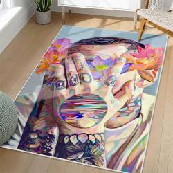 Mac Miller Area Rug Non-slip Music Rapper Carpet Gift Idea For Fans ML131