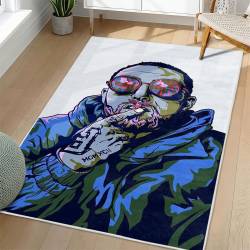 Mac Miller Area Rug Non-slip Music Rapper Carpet Gift Idea For Fans ML133