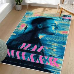 Mac Miller Area Rug Non-slip Music Rapper Carpet Gift Idea For Fans ML138