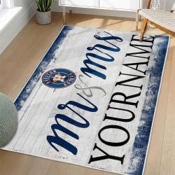MLB Houston Astros Area Rug Non-Slip Baseball Carpet Home Decor Gift Idea For Fans HA109