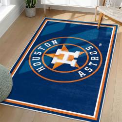 MLB Houston Astros Area Rug Non-Slip Baseball Carpet Home Decor Gift Idea For Fans HA126