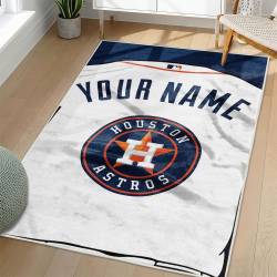 MLB Houston Astros Area Rug Non-Slip Baseball Carpet Home Decor Gift Idea For Fans HA134