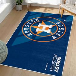 MLB Houston Astros Area Rug Non-Slip Baseball Carpet Home Decor Gift Idea For Fans HA137