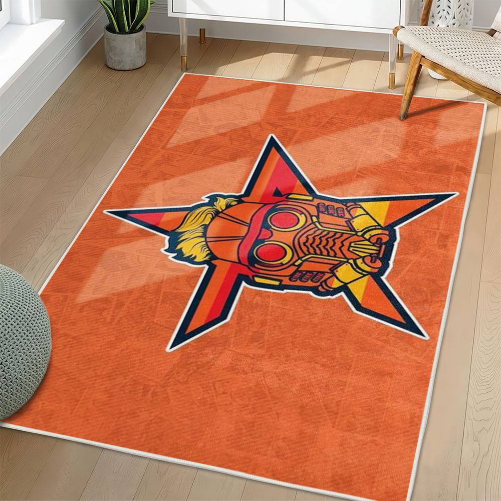 MLB Houston Astros Area Rug Non-Slip Baseball Carpet Home Decor Gift Idea For Fans HA147