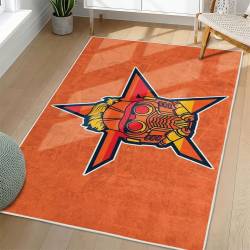 MLB Houston Astros Area Rug Non-Slip Baseball Carpet Home Decor Gift Idea For Fans HA147