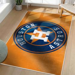 MLB Houston Astros Area Rug Non-Slip Baseball Carpet Home Decor Gift Idea For Fans HA148