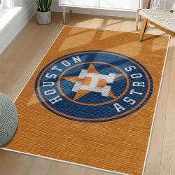 MLB Houston Astros Area Rug Non-Slip Baseball Carpet Home Decor Gift Idea For Fans HA150