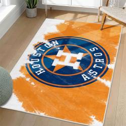MLB Houston Astros Area Rug Non-Slip Baseball Carpet Home Decor Gift Idea For Fans HA153