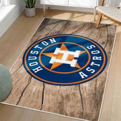 MLB Houston Astros Area Rug Non-Slip Baseball Carpet Home Decor Gift Idea For Fans HA157