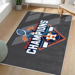 MLB Houston Astros Area Rug Non-Slip Baseball Carpet Home Decor Gift Idea For Fans HA158