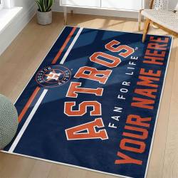 MLB Houston Astros Area Rug Non-Slip Baseball Carpet Home Decor Gift Idea For Fans HA165