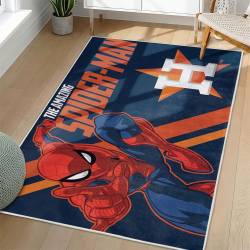 MLB Houston Astros Area Rug Non-Slip Baseball Carpet Home Decor Gift Idea For Fans HA174