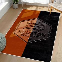 MLB Houston Astros Area Rug Non-Slip Baseball Carpet Home Decor Gift Idea For Fans HA2