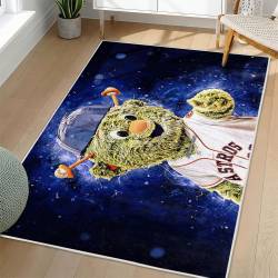 MLB Houston Astros Area Rug Non-Slip Baseball Carpet Home Decor Gift Idea For Fans HA224