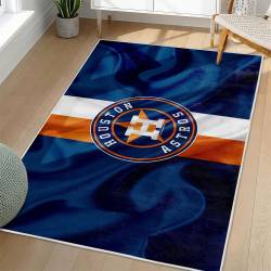 MLB Houston Astros Area Rug Non-Slip Baseball Carpet Home Decor Gift Idea For Fans HA231