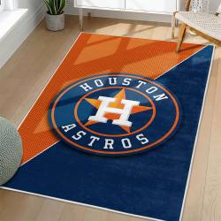 MLB Houston Astros Area Rug Non-Slip Baseball Carpet Home Decor Gift Idea For Fans HA244