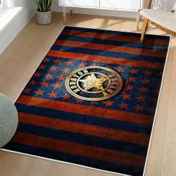 MLB Houston Astros Area Rug Non-Slip Baseball Carpet Home Decor Gift Idea For Fans HA247