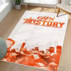 MLB Houston Astros Area Rug Non-Slip Baseball Carpet Home Decor Gift Idea For Fans HA250