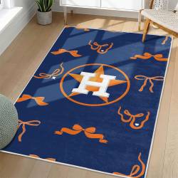 MLB Houston Astros Area Rug Non-Slip Baseball Carpet Home Decor Gift Idea For Fans HA47