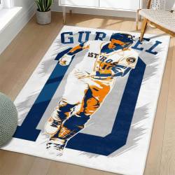 MLB Houston Astros Area Rug Non-Slip Baseball Carpet Home Decor Gift Idea For Fans HA74