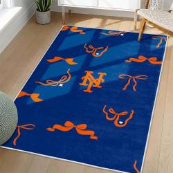 MLB New York Mets Area Rug Non-Slip Baseball Carpet Home Decor Gift Idea For Fans NYM119
