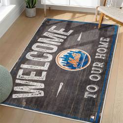 MLB New York Mets Area Rug Non-Slip Baseball Carpet Home Decor Gift Idea For Fans NYM144